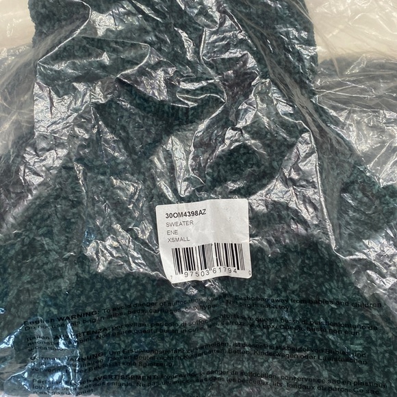 (A8) Blank NYC Enchanted Forest Sweater, Size XS, NWT - Picture 6 of 6
